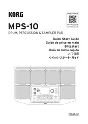Korg MPS-10 Quick Start Manual