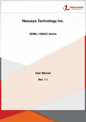 Neousys Technology SEMIL-1300GC Series User Manual