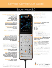 Human Touch SUPER NOVO 2.0 User Manual