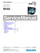 Philips 22PFL2908H/12 Service Manual