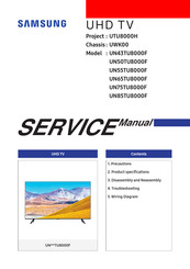 Samsung UN85TU8000F Service Manual
