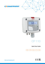 sauermann CP 112 Quick Start Manual
