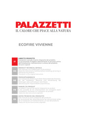 Palazzetti ECOFIRE VIVIENNE US 12 PRO2 Product Technical Details