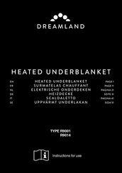 Dreamland R9014 Instructions For Use Manual