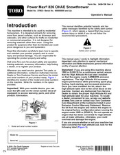 Toro 37802 Operator's Manual