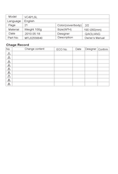 LG VC49 LSL Series Owner's Manual