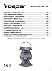 Beper P206ZAN111 User Instructions