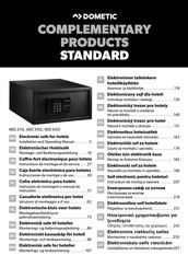 Dometic MD390 Installation And Operating Manual
