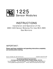 AMC AMC-1224 Instructions Manual