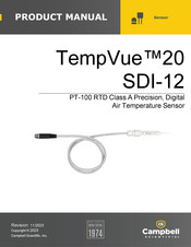 Campbell TempVue 20 SDI-12 Product Manual