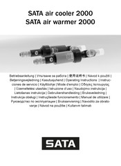 SATA air cooler 2000 Operating Instructions Manual