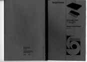 Bang & Olufsen Beomaster 6500 Service Manual