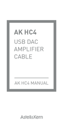 Astell & Kern AK HC4 Manual