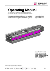 Roemheld 9.3685 Series Operating Manual