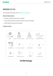 Yealink MVC860-C5-713 Manual
