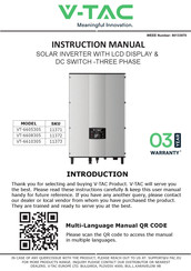 V-TAC VT-6608305 Instruction Manual