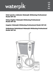 Waterpik WF-05 Manual