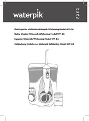 Waterpik Water Flosser WF-06 Manual