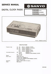 Sanyo RM5008 Service Manual