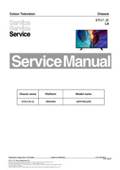 Philips 32PHT4012/05 Service Manual