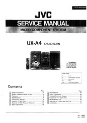 JVC UX-A4 B Service Manual