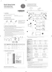Samsung HG65CU700 Series Quick Setup Manual