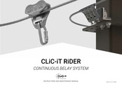 CLiC-iT RiDER Instruction And Maintenance Manual