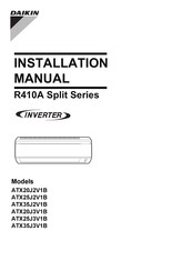 Daikin ATX35J3V1B Installation Manual