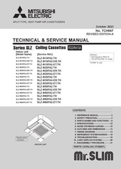 Mitsubishi Electric Mr. SLIM SLZ-M15FA2.TH Technical & Service Manual