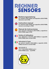 Rechner Sensors IAS-20 Series Instruction Manual