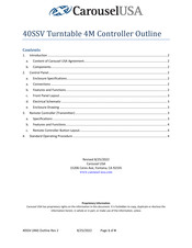 Carousel USA 40SSV Manual