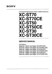 Sony XC-ST50CE Service Manual