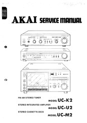 Akai UC-K2 Service Manual