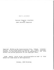Hal Communications PCI-2000 Manual