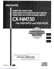 Aiwa CX-NMT50 Operating Instructions Manual