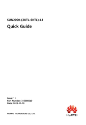 Huawei SUN2000 4,6KTL-L1 Quick Manual