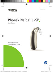 Sonova Phonak Naida L50-SP User Manual
