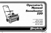 Allis-Chalmers 1690357 Operator's Manual