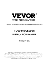VEVOR CY-329A Instruction Manual