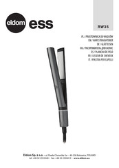 Eldom ess RW35 Manual