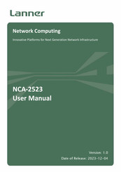 Lanner NCA-2523 User Manual