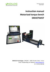 ANDILOG DRIVETWIST Instruction Manual