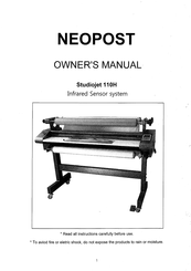 Neopost Studiojet 110H Owner's Manual