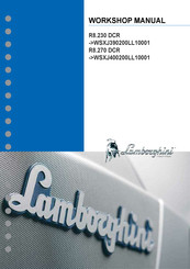 LAMBORGHINI WSXJ400200LL10001 Workshop Manual