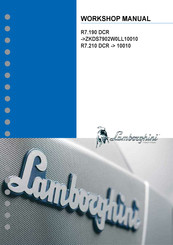 LAMBORGHINI ZKDS7902W0LL10010 Workshop Manual