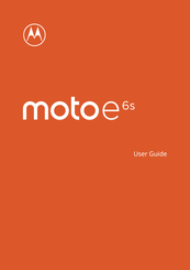 Motorola Moto e6s User Manual