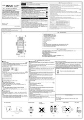 Mg MDC6 Instruction Manual