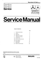 Philips N 7300/00/15 Service Manual