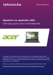 Acer NX.K86EX.004 User Manual