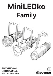 Coemar MiniLEDko Fresnel User Manual